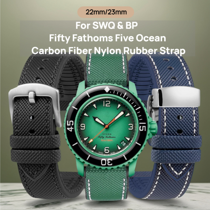 Fragance X - 22mm 23mm For Swatch X Blancpain