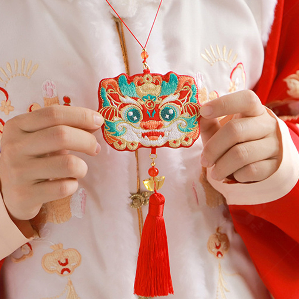 Perfume Fragrance Holder - Chinese Sachet Bag Cartoon Dragon Pattern