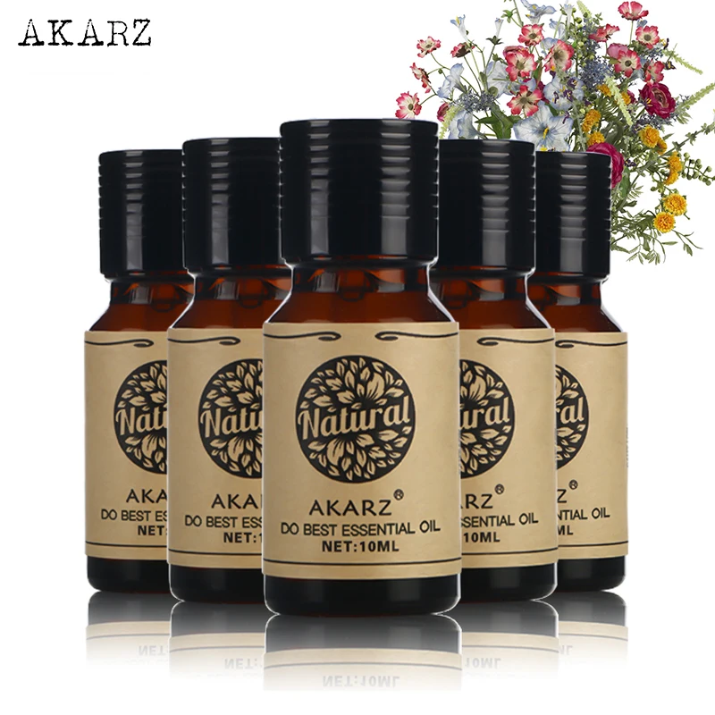 AKARZ Essential Oil Set - Rose - Sandalwood Perfume Oil recension och pris