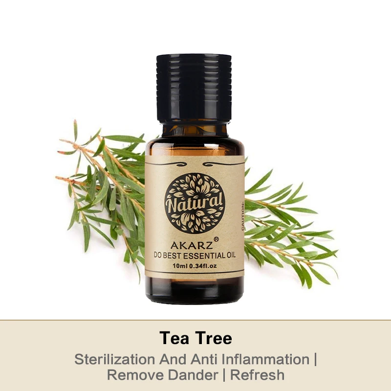 AKARZ Tea Tree Essential Oil N - Sandalwood Perfume Oil recension och pris