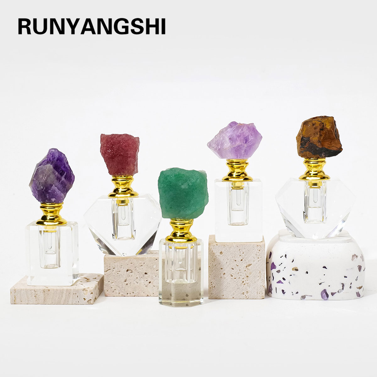 1PC Natural Amethyst Crystal C - Perfume Quotes recension och pris