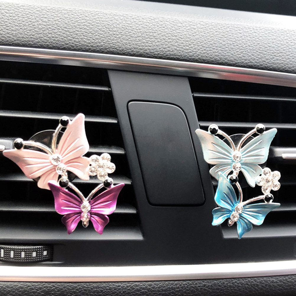 2Pcs Creative Car Air Vent Per - Perfume Fragrance Holder recension och pris