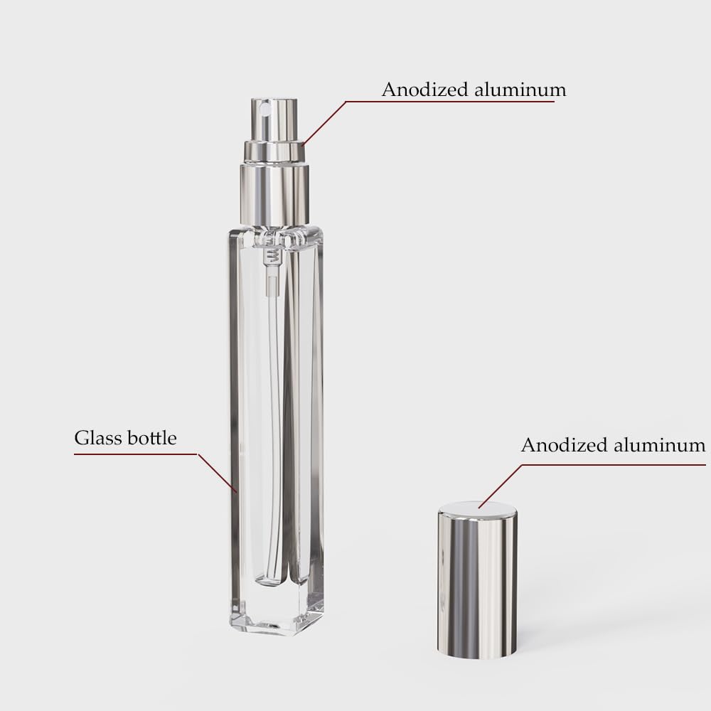 5-Piece Cologne Atomizer Empty - Perfume Fragrance Booster recension och pris