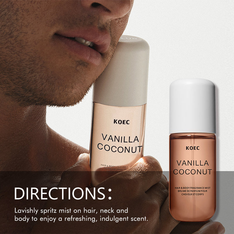 KOEC Vanilla & Coconut Fragran - Perfume Fragrance Mist recension och pris
