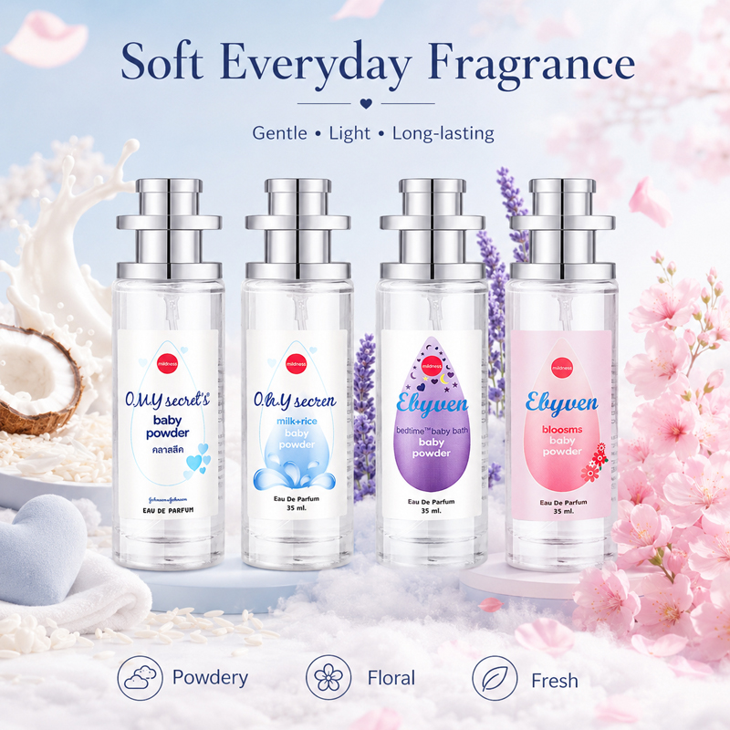 2pcs 35ml Baby Powder Perfume  - Perfume Travel Set recension och pris