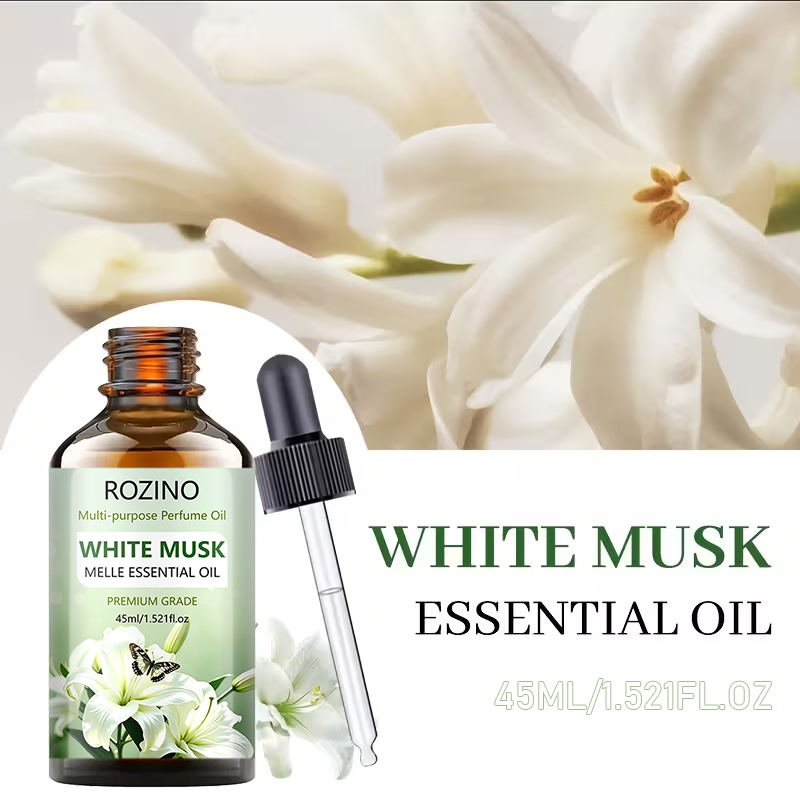 Premium White Musk Essential O - Fragrance Perfume For Hair recension och pris
