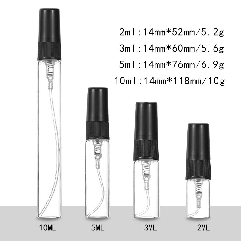 5Pcs/Pack 2ml 3ml 5ml 10ml Bla - Perfume Fragrance Mist recension och pris