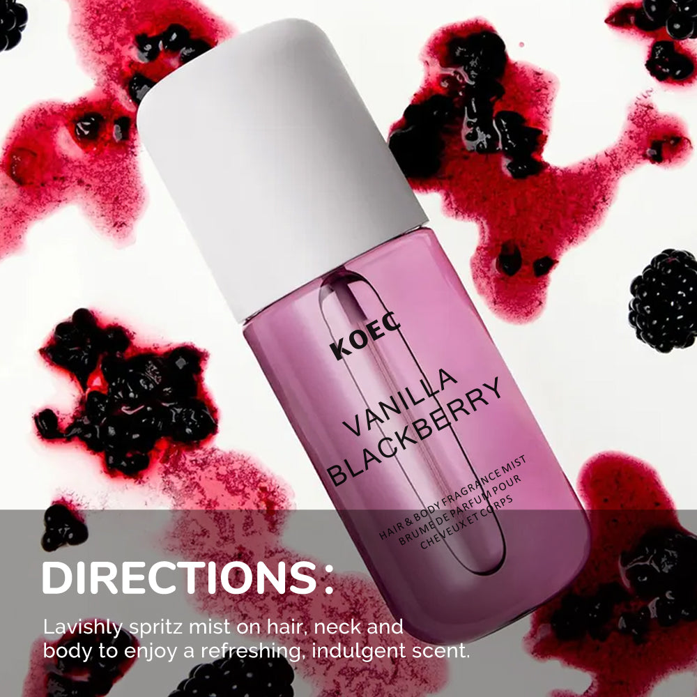50ml KOEC Vanilla Blackberry F - Perfume Fragrance Mist recension och pris